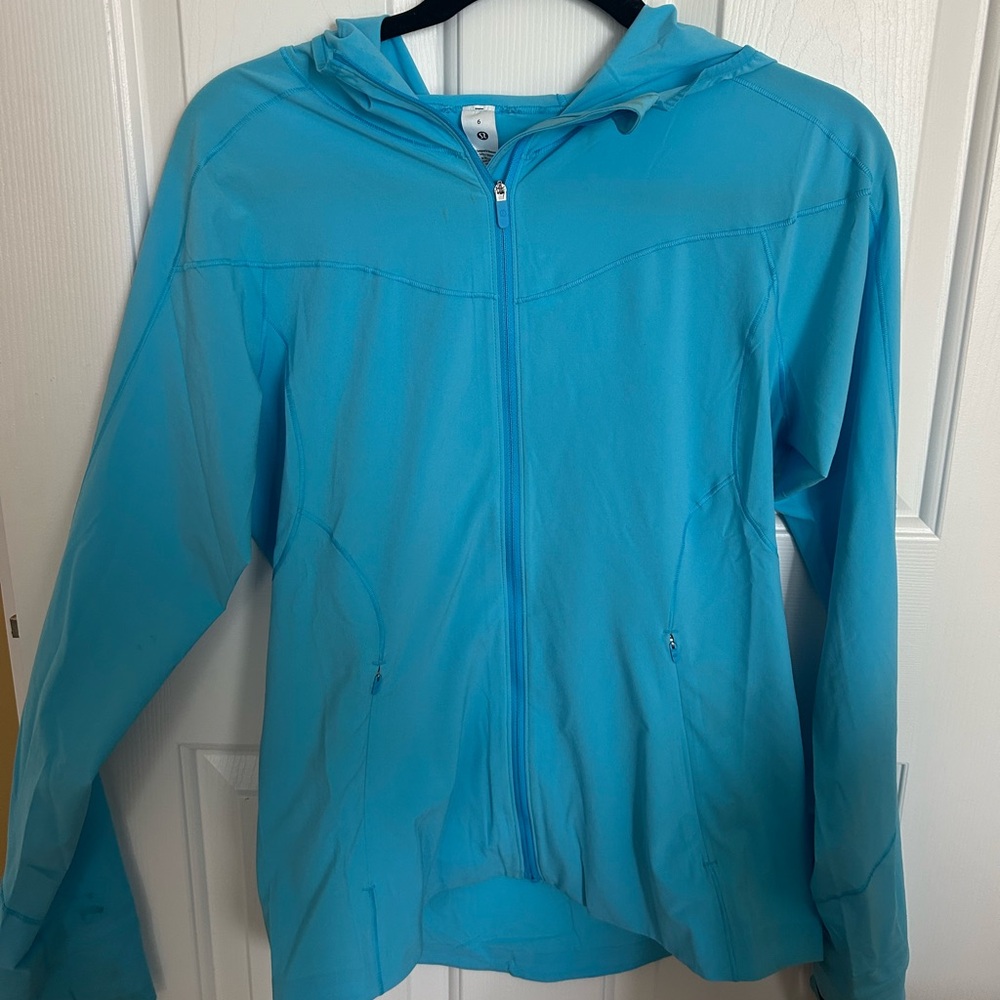 Lululemon Teal “Mist Over Windbreaker”